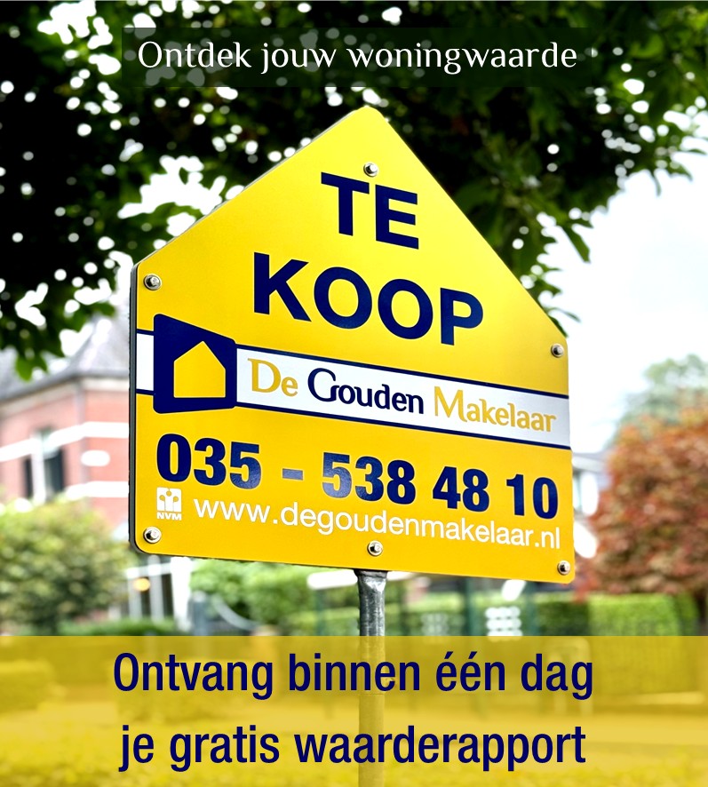 Gratis waardecheck woning Laren Blaricum Eemnes